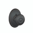 Schlage Residential F170 Georgian Knob Single Dummy Trim With Wakefield Trim Function, Decorative, Aged Bronze
