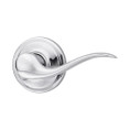 Kwikset Tustin Half Dummy Lever Right Hand, Bright Polished Chrome