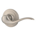 Kwikset Tustin Half Dummy Lever Right Hand, Satin Nickel
