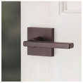 Kwikset Halifax Half Dummy Lever With Square Rose, Venetian Bronze