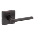 Kwikset Lisbon Half Dummy Lever With Square Rose, Venetian Bronze