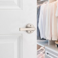 Kwikset Katella Half Dummy Lever, Satin Nickel