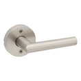Kwikset Milan Half Dummy Lever With Round Rose, Satin Nickel