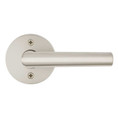 Kwikset Milan Half Dummy Lever With Round Rose, Satin Nickel