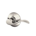 Schlage Residential F170 Accent Lever Single Dummy Trim Function, Right Hand Handing, Bright Polished Nickel