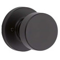 Kwikset Pismo Half Dummy Knob With Round Rose, Matte Black
