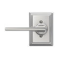 Schlage Residential F170 Latitude Lever Single Dummy Trim With Addison Trim Function, Decorative, Bright Polished Chrome