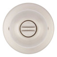 Kwikset Polo Keyed Entry Knob With 6-Way Adjustable Latch And Round Corner Strike, Satin Nickel