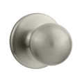 Kwikset Polo Passage Knob With 6-Way Adjustable Latch And Round Corner Strike, Satin Nickel