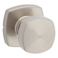 Kwikset Arroyo Passage Knob With 6-Way Adjustable Latch And Round Corner Strike, Satin Nickel