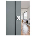 Kwikset 660 Sqt Single Cylinder Deadbolt Square, Smartkey, Round Corner Adjustable Latch, With Round Corner 1" X 2-1/4" Strike And Round Corner Full Lip Strike, Satin Chrome