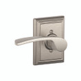 Schlage Residential F170 Merano Lever Single Dummy Trim With Addison Trim Function, Decorative, Left Hand Handing, Satin Nickel
