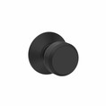Schlage Residential F10 Bowery Passage Knob Lock Function, Matte Black