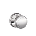 Schlage Residential F40 Andover Privacy Knob Lock Function, Bright Polished Chrome