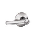 Schlage Residential F40 Broadway Privacy Lever Lock Function, Bright Polished Chrome