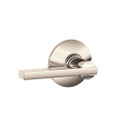 Schlage Residential F10 Latitude Passage Lever Lock Function, Bright Polished Nickel
