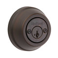 Kwikset 785 Double Cylinder Deadbolt, Smartkey, 6-Way Adjustable Latch, Round And Square Corner Strikes, Keyed Alike, Venetian Bronze