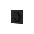 Schlage Residential B60 Deadbolt With Collins Trim Single Cylinder, Dual Option Latch, Adjustable Backset, 1-1/8" X 2-3/4" Round Corner Strike, Decorative, Aged Bronze