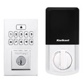 Kwikset Smartcode 9260 Keypad Electronic Deadbolt Contemporary Smartkey With Round Corner Adjustable 20 Minute Ul Latch And Round Corner Strike, Bright Polished Chrome