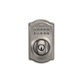 Schlage Residential BE365 Electronic Keypad Deadbolt, Camelot Trim, Satin Nickel