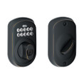 Schlage Residential BE365 Electronic Keypad Deadbolt, Plymouth Trim, Matte Black