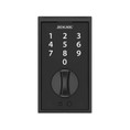 Schlage Residential BE375 Touchscreen Deadbolt, Century Trim, Matte Black