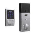 Schlage Residential BE469ZP Connect Deadbolt With Alarm Touchscreen, Z-Wave Plus Technology, Century Trim, Satin Chrome