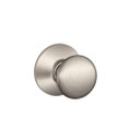 Schlage Residential F10 Plymouth Passage Knob Lock Function, Satin Nickel