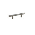 Orca Hardware Cp-10300 Bar Pull Cabinet, 5-1/2" Overall Length, 3" Center To Center, 12mm Diameter, Steel, Satin Stainless