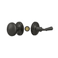 Deltana Storm Door Latch, Round Tubular Lock, 7/8" 1-3/8" Thickness, 1-3/4" Backset, Oil Rubbed Dark Bronze