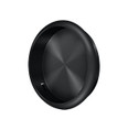 Deltana Flush Pull Round, 2-1/2" Diameter Face, 2-1/8" Base Size, Paint, Matte Black