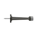 Deltana Baseboard Door Bumper 3-1/4", Solid Brass, Oil Rubbed Dark Bronze