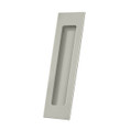 Deltana Flush Pull Large, 7" X 1-7/8" X 3/8", Satin Nickel