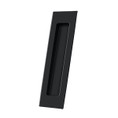 Deltana Flush Pull Large, 7" X 1-7/8" X 3/8", Matte Black
