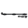 Deltana 18" Surface Bolt Rod, Hd, Matte Black