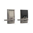 Schlage Residential Encode Smart Wifi Lever Century X Latitude, Satin Nickel
