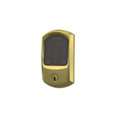 Schlage Residential BE489WBC Encode Smart Wifi Single Cylinder Deadbolt With Touchscreen, Greenwich Trim, Matte Black