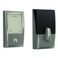 Schlage Residential BE489WBC Encode Smart Wifi Single Cylinder Deadbolt With Touchscreen, Century Trim, Satin Nickel