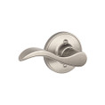 Schlage Residential J170 Seville Dummy Lever Lock Function, Left Hand Handing, Satin Nickel
