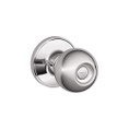 Schlage Residential J40 Corona Privacy Knob Lock Function, Bright Polished Chrome