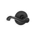 Schlage Residential J40 Lasalle Privacy Lever Lock Function, Aged Bronze