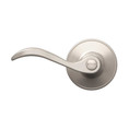 Schlage Residential J40 Seville Privacy Lever Lock Function, Satin Nickel