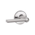 Schlage Residential J40 Solstice Privacy Lever Lock Function, Bright Polished Chrome