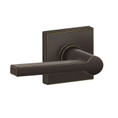 Schlage Residential J10 Solstice Passage Lever Lock With Collins Trim Function, Decorative, Aged Bronze
