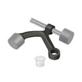 Deltana Hinge Pin Door Stop, Mounted, Solid Brass, Oil Rubbed Dark Bronze