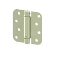 Hager Full Mortise Residential Hinge 5/8" Radius Corner Spring Steel 4" X 4", Prime
