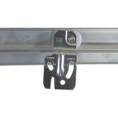 Orca Hardware By1300Af Track Kit 48" Aluminum For Single Roller By-Pass Door With Small Fascia