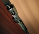 Perfect Products Door Saver 3 Low Profile Doorstop Residential Saver Ultra Stop, Antique, Satin Brass Blackened