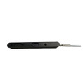 Orca Hardware 18" Flush Bolt With Round Corners X 7-3/8", Matte Black