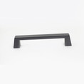 Orca Hardware Cp-19128 Handle Pull Cabinet, Whistler Collection, 128mm Center To Center, Zinc Alloy, Matte Black
